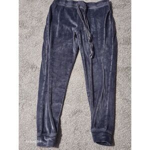 House of Harlow 1960, Nicole Richie  gray velour like material, mid rise joggers
